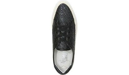 Franco Sarto Franco Hyria Platform Sneaker Black Woven Leather