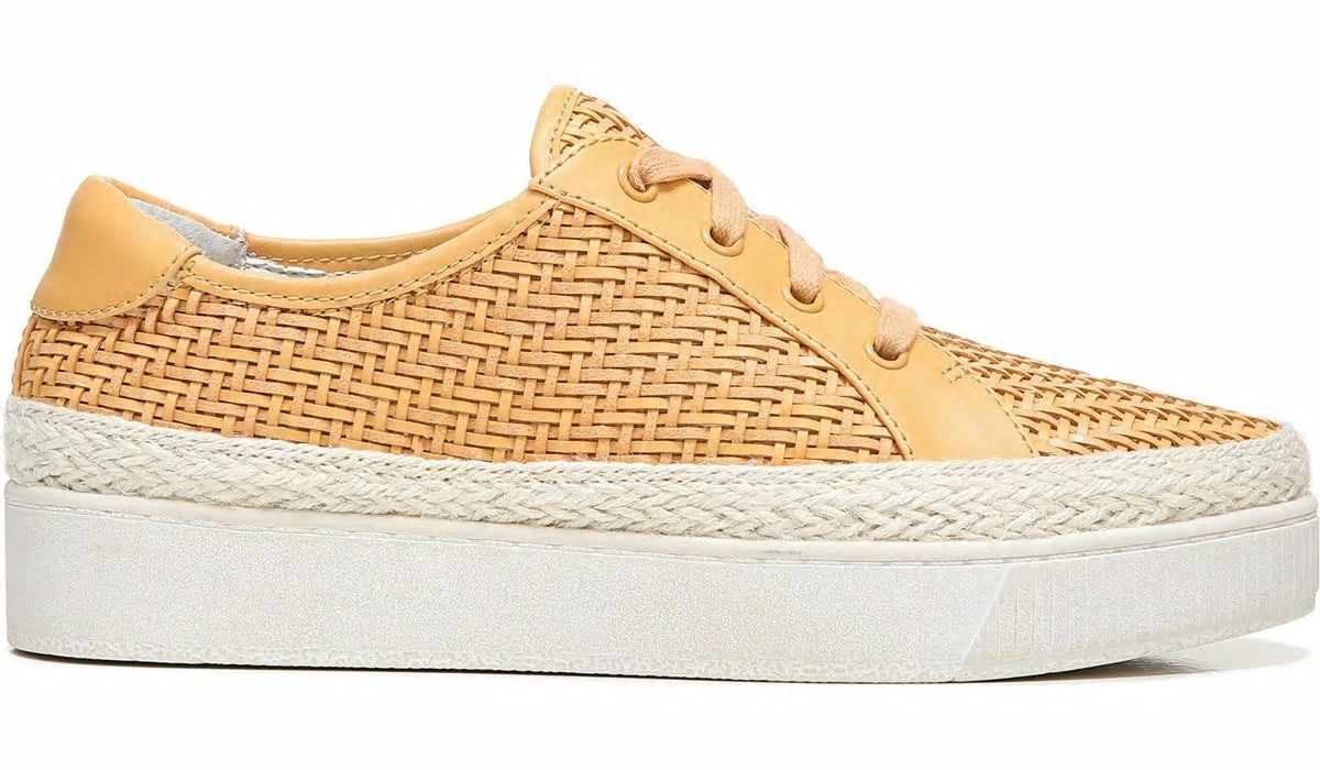 Franco Sarto Franco Hyria Platform Sneaker Cantaloupe Woven Leather