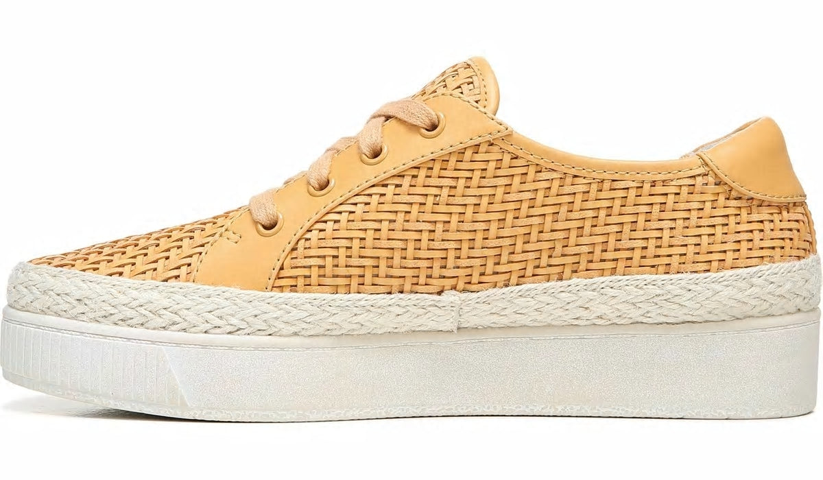 Franco Sarto Franco Hyria Platform Sneaker Cantaloupe Woven Leather