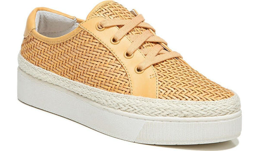 Franco Sarto Franco Hyria Platform Sneaker Cantaloupe Woven Leather
