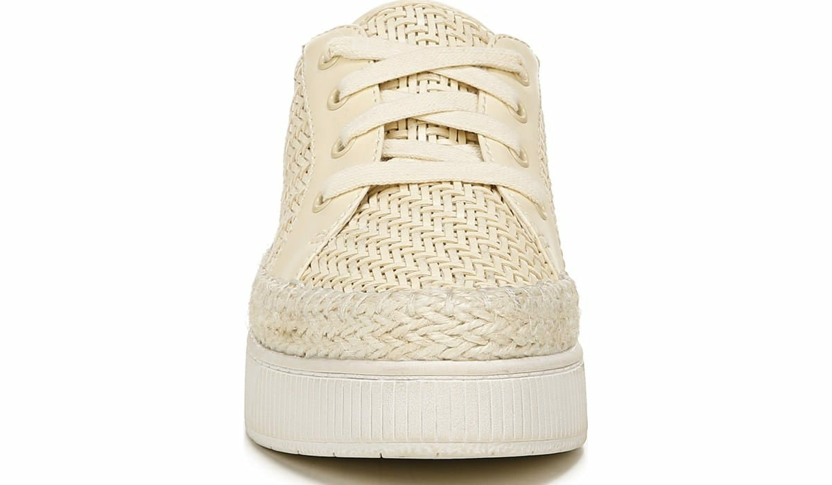 Franco Sarto Franco Hyria Platform Sneaker Milk Woven Leather