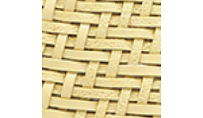 Franco Sarto Franco Hyria Platform Sneaker Yellow Woven Leather