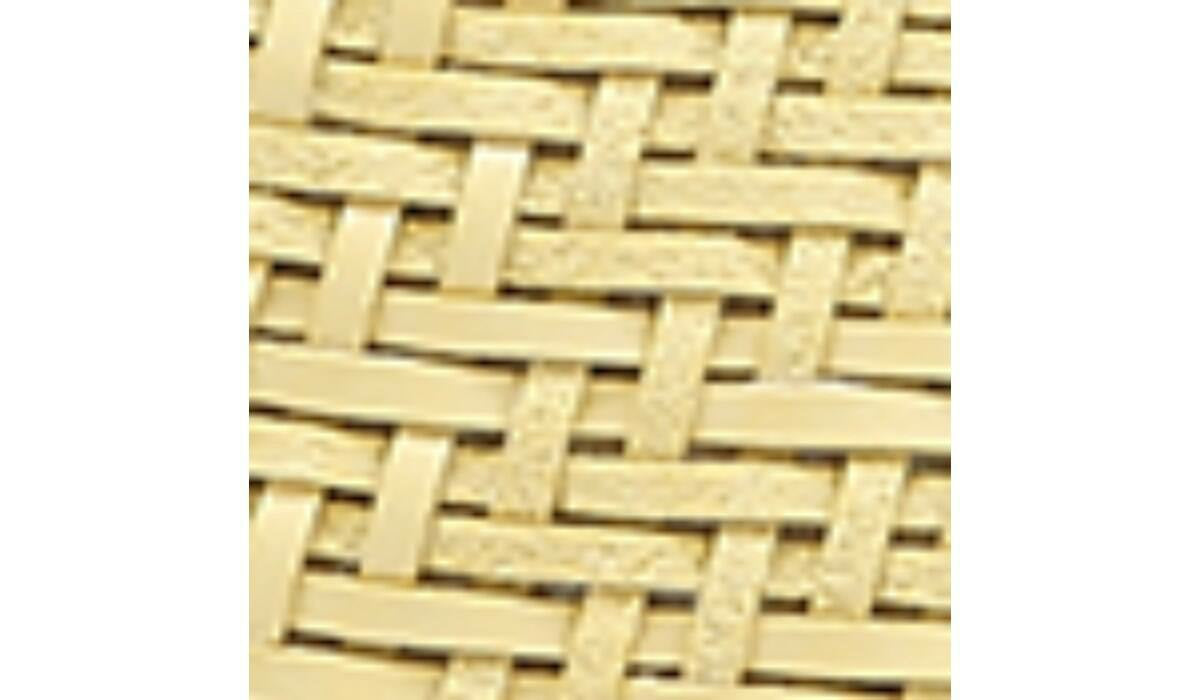 Franco Sarto Franco Hyria Platform Sneaker Yellow Woven Leather