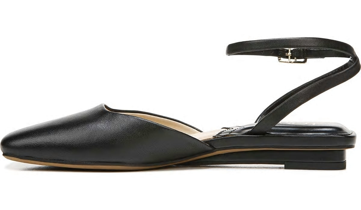 Franco Sarto Franco Jolee Flat Black Leather
