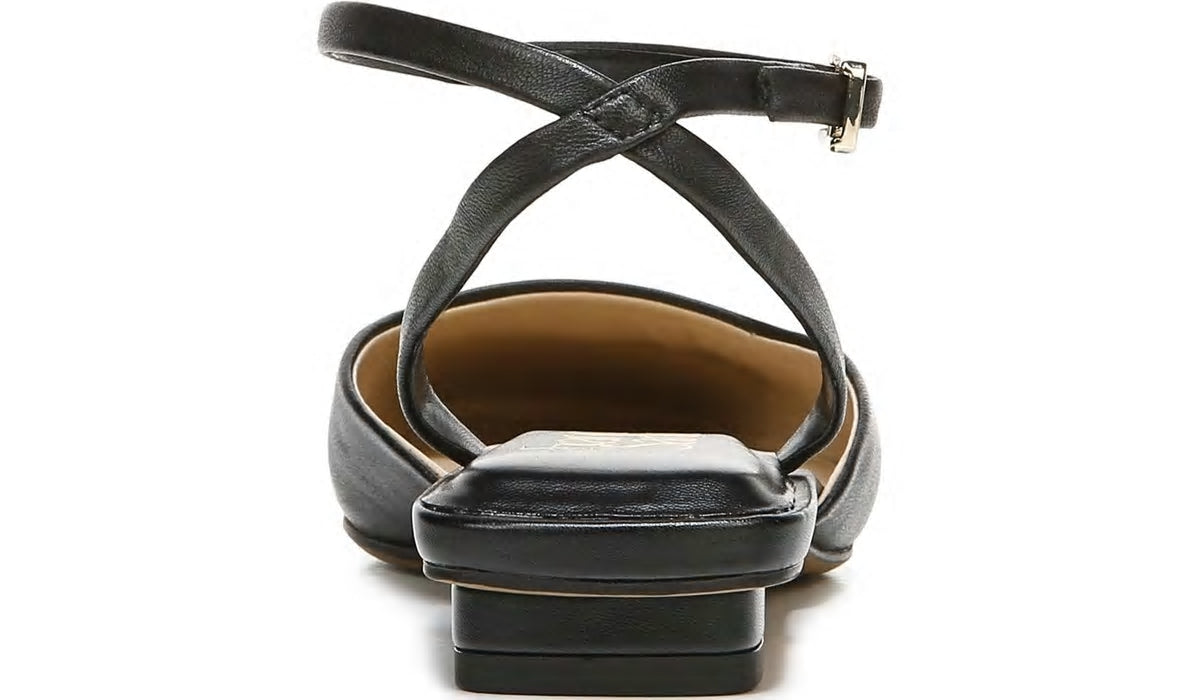 Franco Sarto Franco Jolee Flat Black Leather