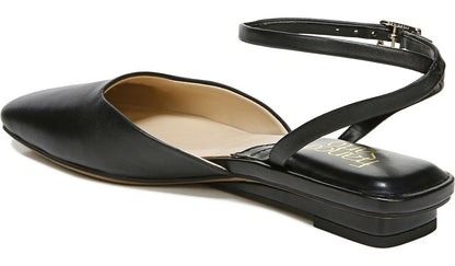 Franco Sarto Franco Jolee Flat Black Leather