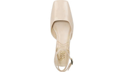 Franco Sarto Franco Jolee Flat Nude Faux Leather