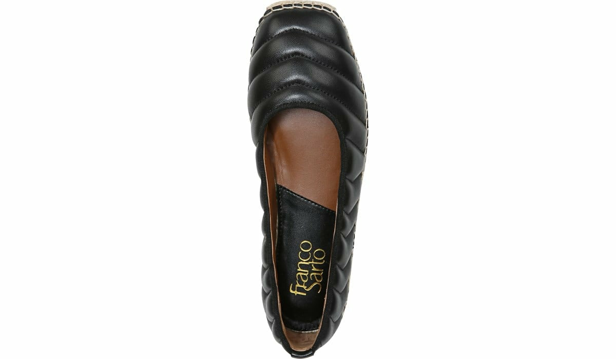 Franco Sarto Franco Kiya Slip On Black Leather