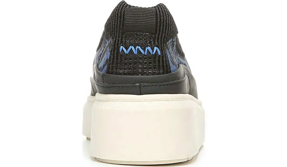 Franco Sarto Franco Lin Platform Slip On Sneaker Blue Fabric