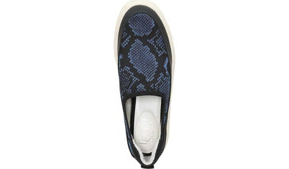Franco Sarto Franco Lin Platform Slip On Sneaker Blue Fabric