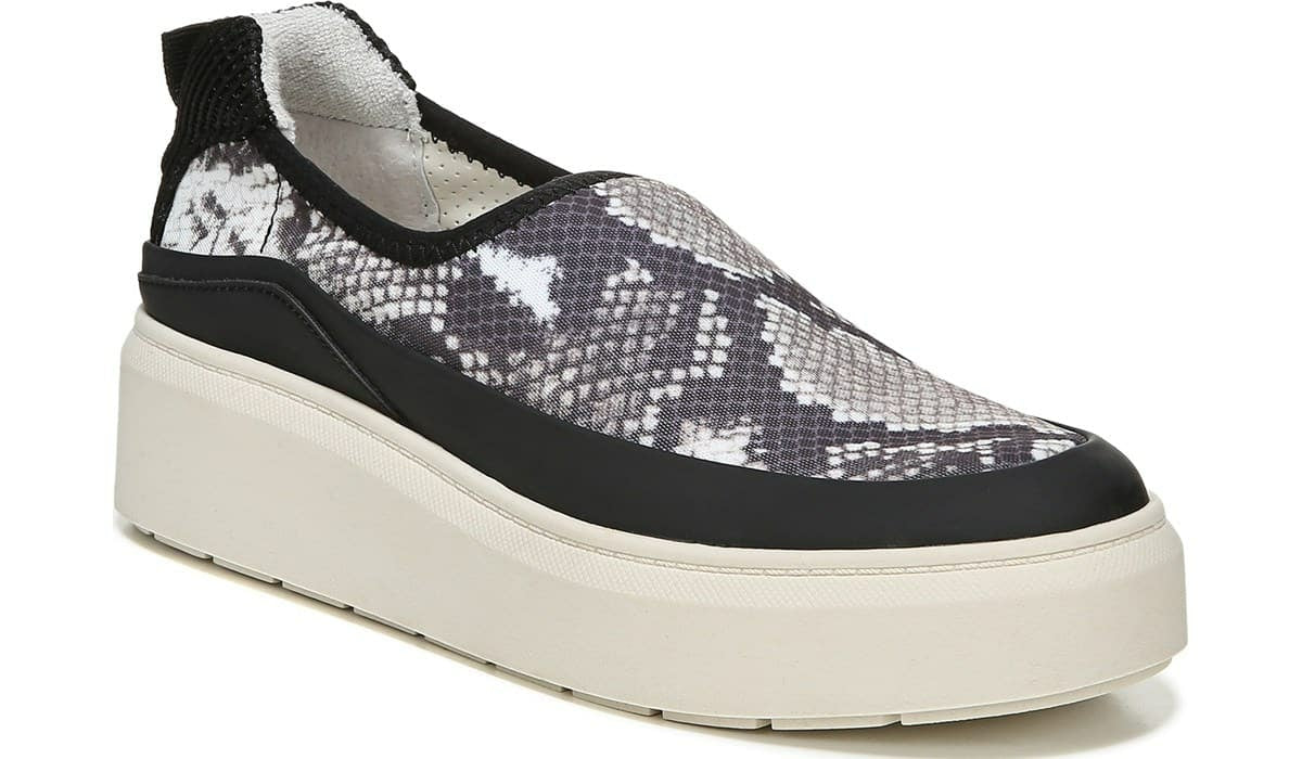 Franco Sarto Franco Lin Platform Slip On Sneaker Roccia Fabric