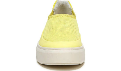 Franco Sarto Franco Lin Platform Slip On Sneaker Yellow Fabric