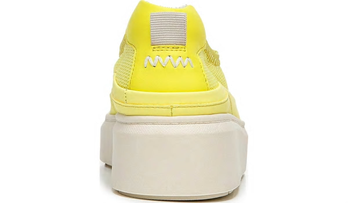 Franco Sarto Franco Lin Platform Slip On Sneaker Yellow Fabric