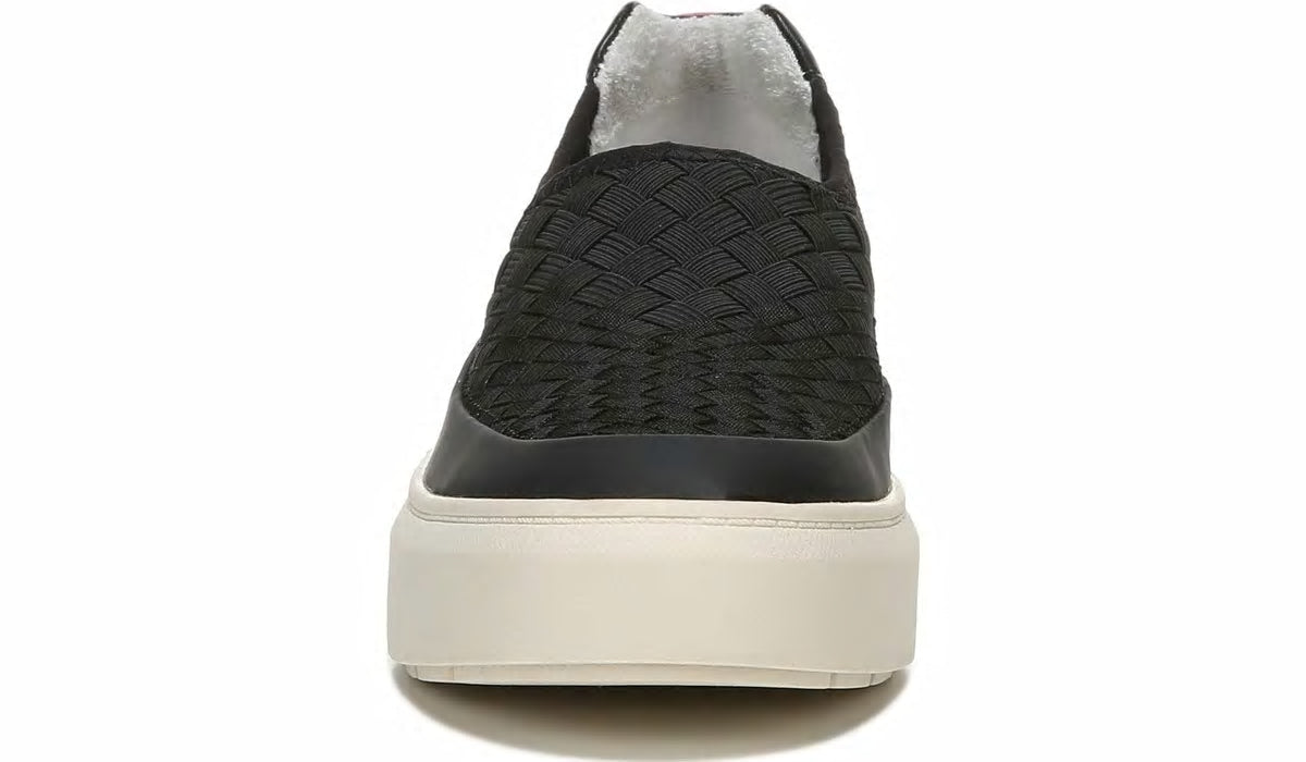 Franco Sarto Franco Lin 2 Platform Slip On Sneaker Black Mesh Weave
