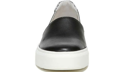 Franco Sarto Franco Lodi 2 Platform Slip On Sneaker Black Snake Print Faux Leather