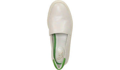 Franco Sarto Franco Lodi 2 Platform Slip On Sneaker Putty Snake Print Faux Leather