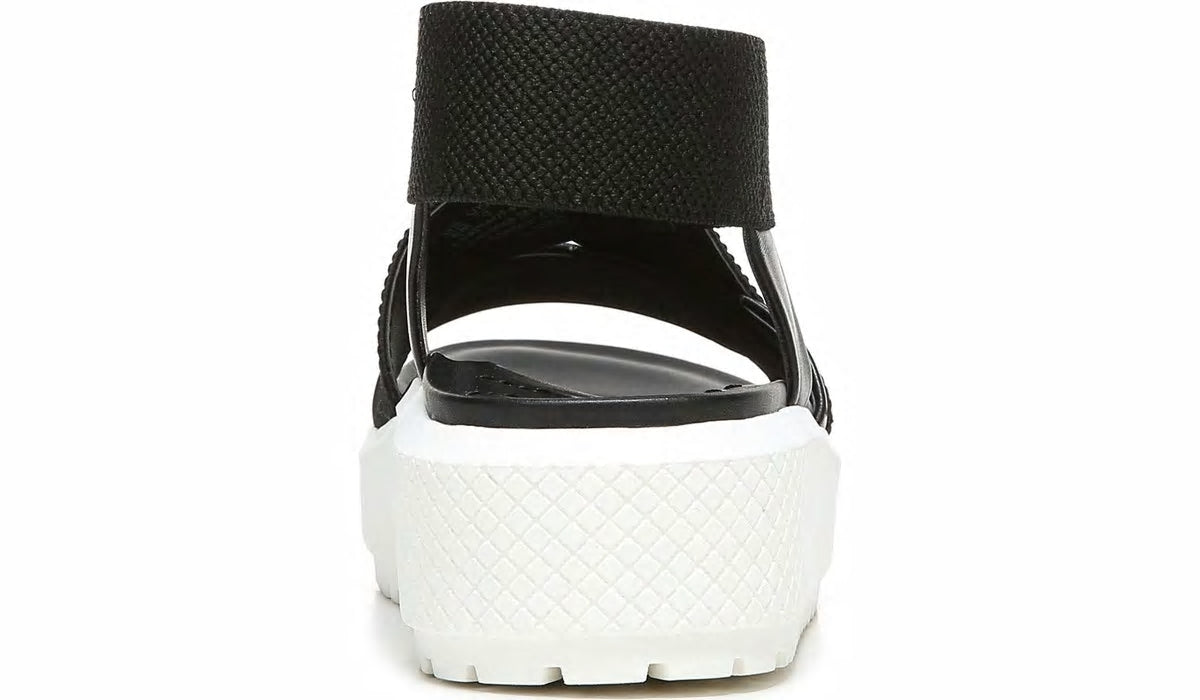 Franco Sarto Franco Niko Platform Sandal Black Leather