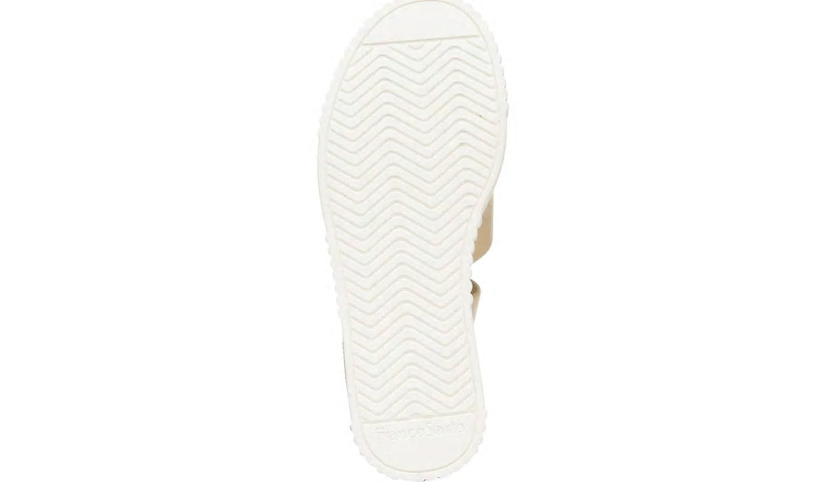 Franco Sarto Franco Brock Platform Sandal Beige Leather