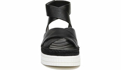 Franco Sarto Franco Brock Platform Sandal Black Leather