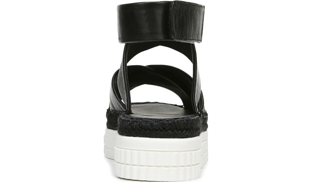Franco Sarto Franco Brock Platform Sandal Black Leather