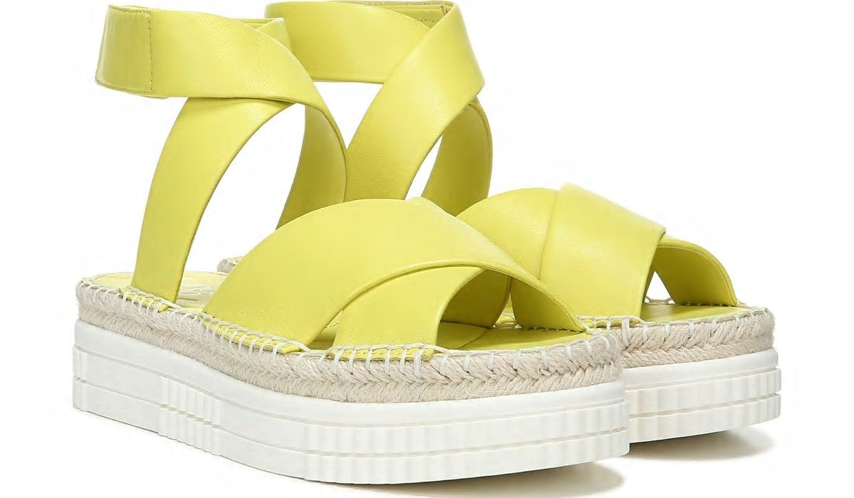 Franco Sarto Franco Brock Platform Sandal Limeade Leather