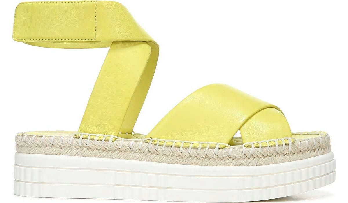 Franco Sarto Franco Brock Platform Sandal Limeade Leather