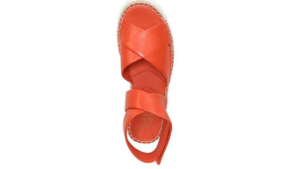 Franco Sarto Franco Brock Platform Sandal Tangerine Leather