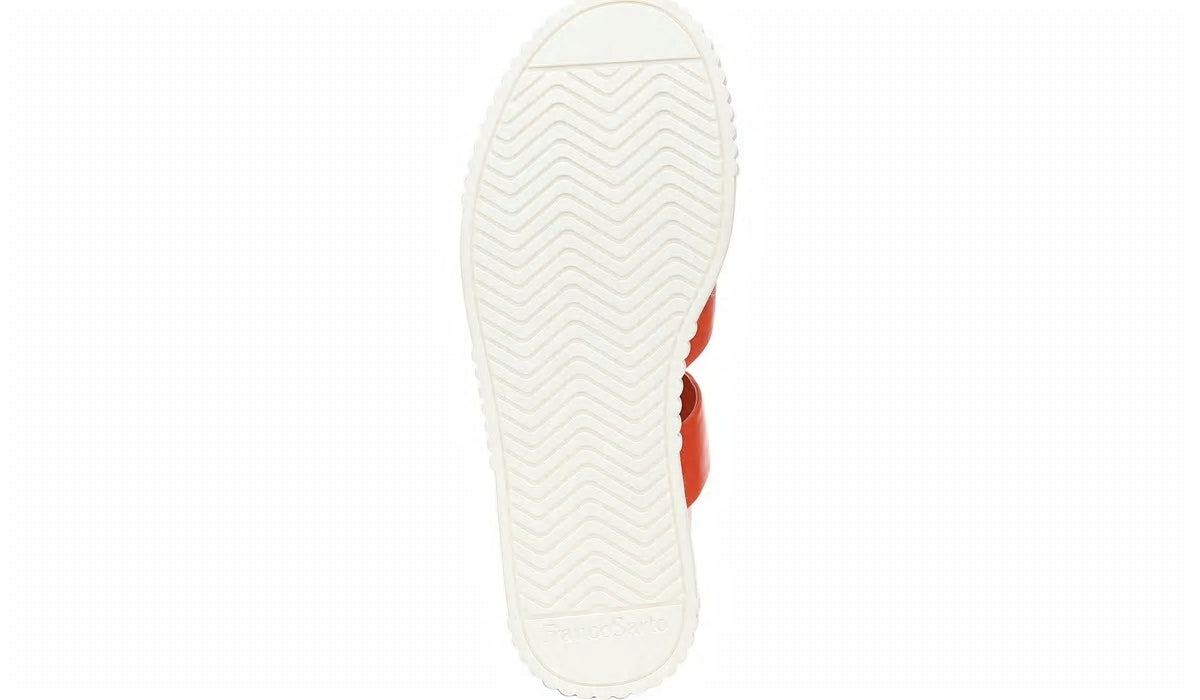 Franco Sarto Franco Brock Platform Sandal Tangerine Leather