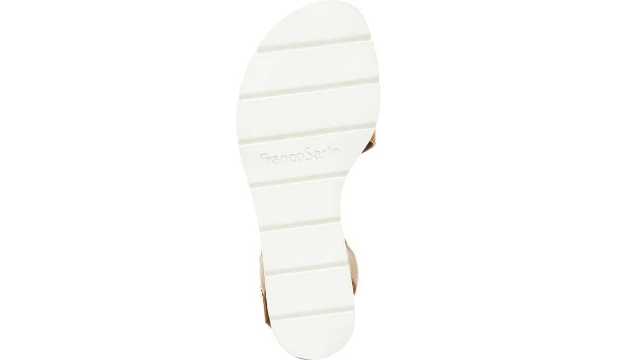 Franco Sarto Franco Daven Gladiator Sandal Goldenrod Faux Leather