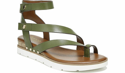 Franco Sarto Franco Daven Gladiator Sandal Olive Faux Leather