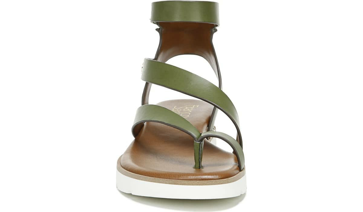 Franco Sarto Franco Daven Gladiator Sandal Olive Faux Leather