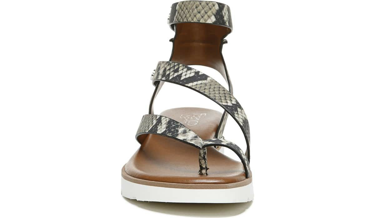 Franco Sarto Franco Daven Gladiator Sandal Roccia Snake Faux Leather