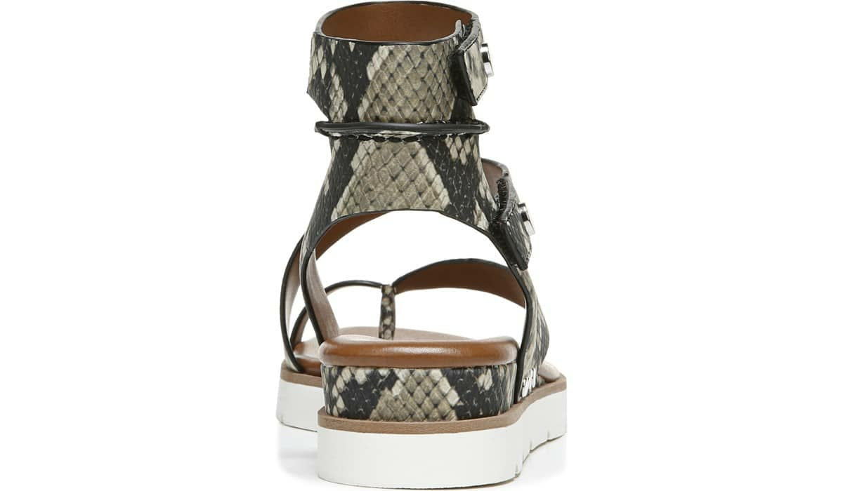 Franco Sarto Franco Daven Gladiator Sandal Roccia Snake Faux Leather