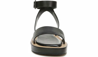 Franco Sarto Franco Eden Platform Sandal Black Leather