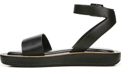 Franco Sarto Franco Eden Platform Sandal Black Leather