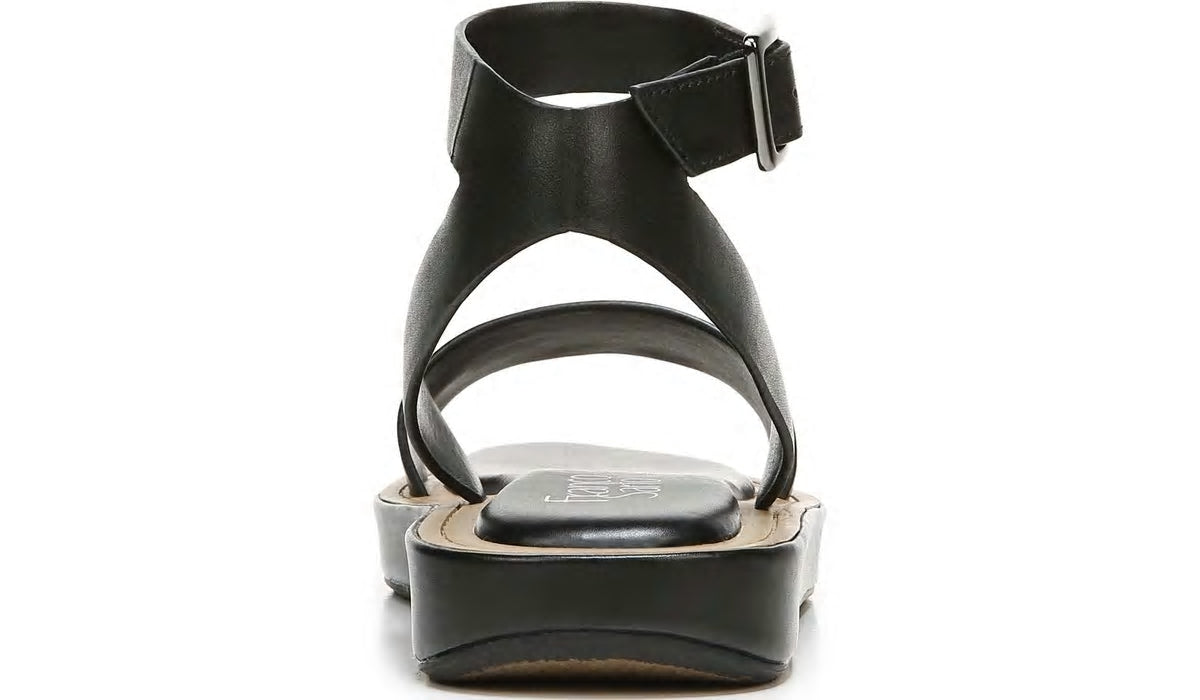 Franco Sarto Franco Eden Platform Sandal Black Leather