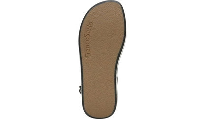 Franco Sarto Franco Eden Platform Sandal Black Leather