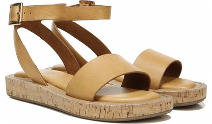Franco Sarto Franco Eden Platform Sandal Camel Leather