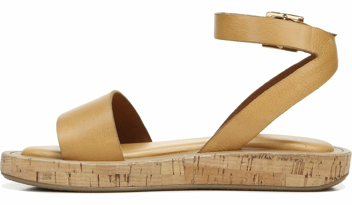 Franco Sarto Franco Eden Platform Sandal Camel Leather