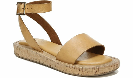 Franco Sarto Franco Eden Platform Sandal Camel Leather