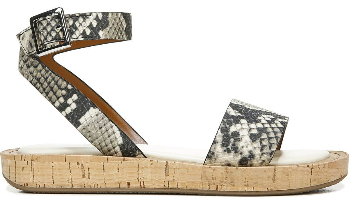Franco Sarto Franco Eden Platform Sandal Roccia Leather