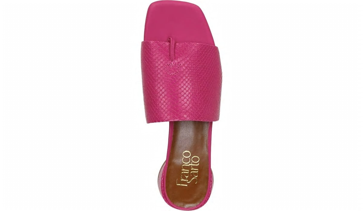 Franco Sarto Franco Loran Sandal Fuchsia Leather