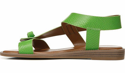 Franco Sarto Franco Glenni Sandal Green Apple Snake Faux Leather