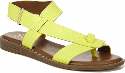 Franco Sarto Franco Glenni Sandal Limeade Snake Faux Leather