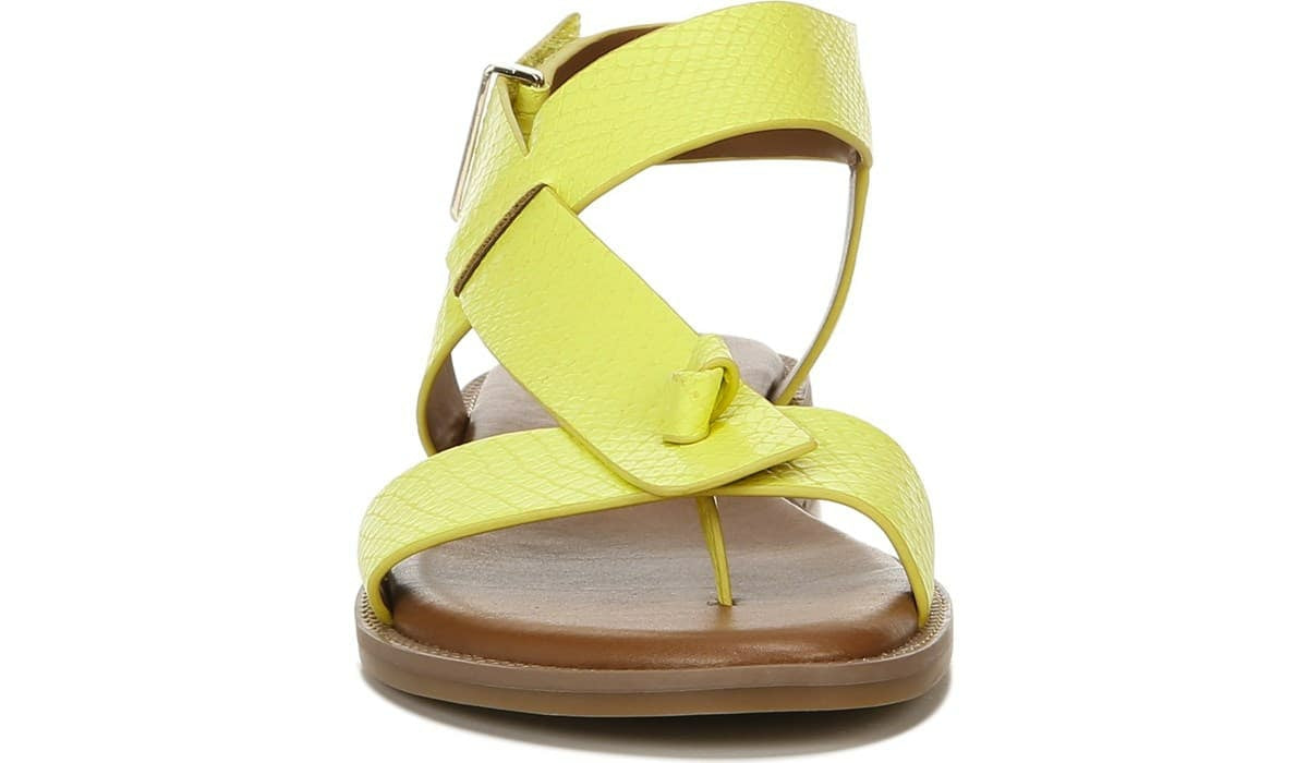 Franco Sarto Franco Glenni Sandal Limeade Snake Faux Leather