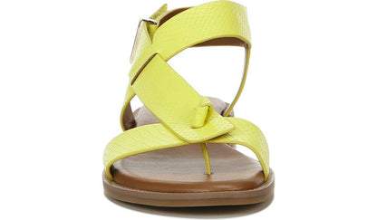 Franco Sarto Franco Glenni Sandal Limeade Snake Faux Leather
