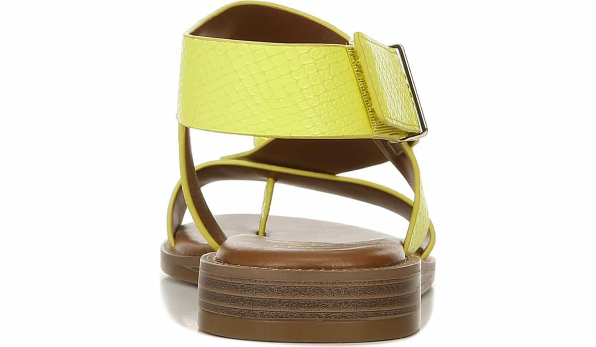 Franco Sarto Franco Glenni Sandal Limeade Snake Faux Leather