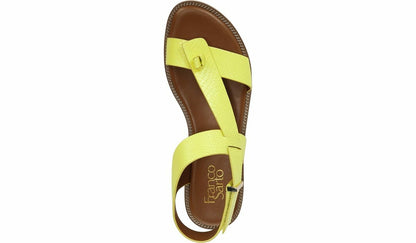 Franco Sarto Franco Glenni Sandal Limeade Snake Faux Leather