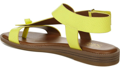 Franco Sarto Franco Glenni Sandal Limeade Snake Faux Leather