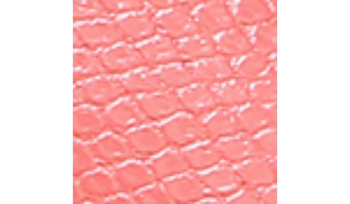 Franco Sarto Franco Camera Espadrille Wedge Sandal Coral Snake Print Faux Leather